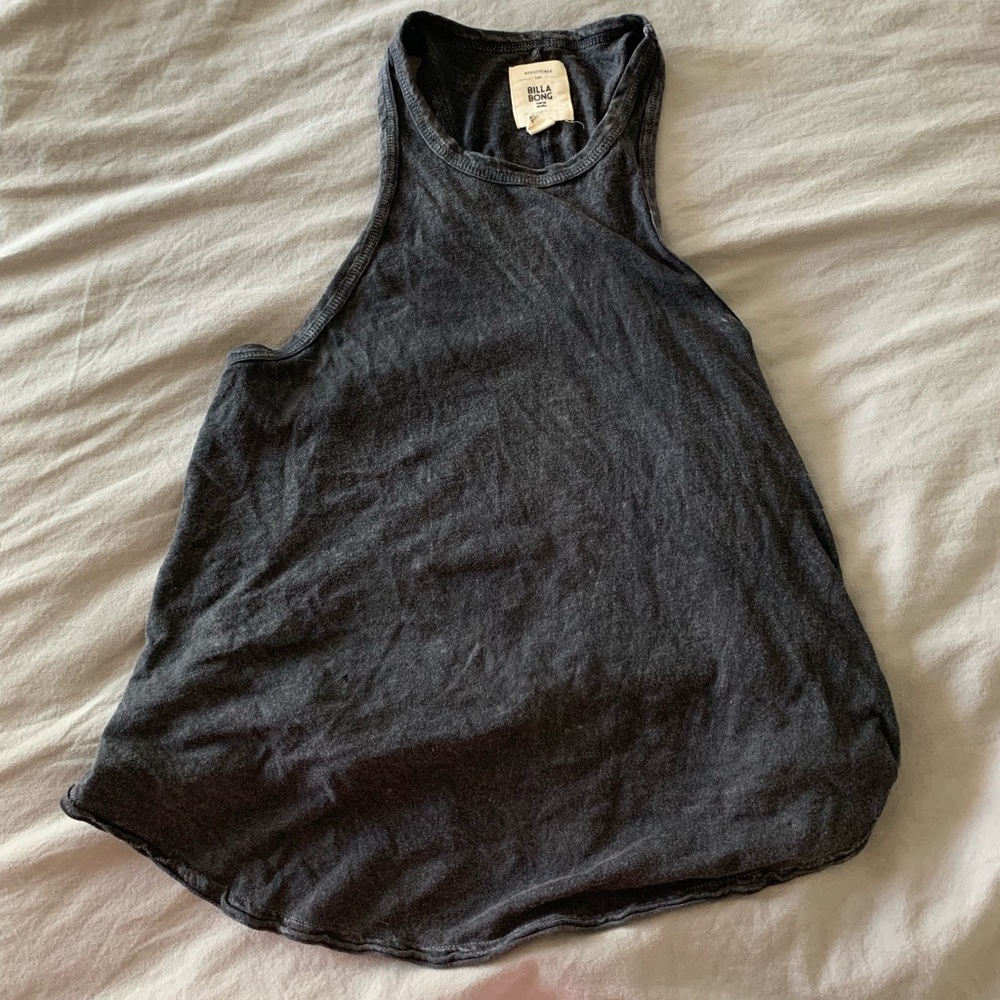 Billabong grey racerback shirt
